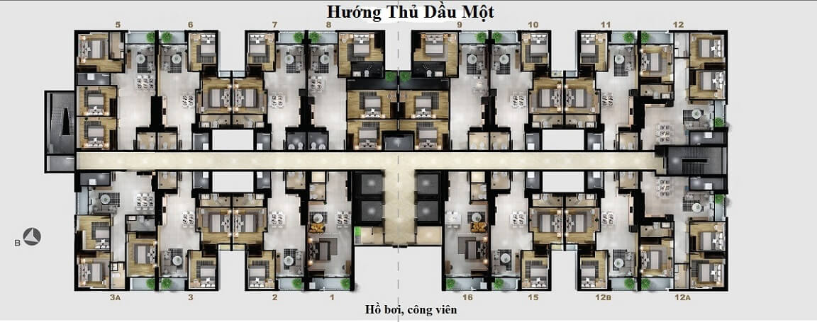 Dự án Eco Xuân 5 Mặt bằng eco xuân