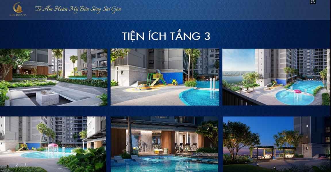 Tiện ích tầng 3 The Rivana