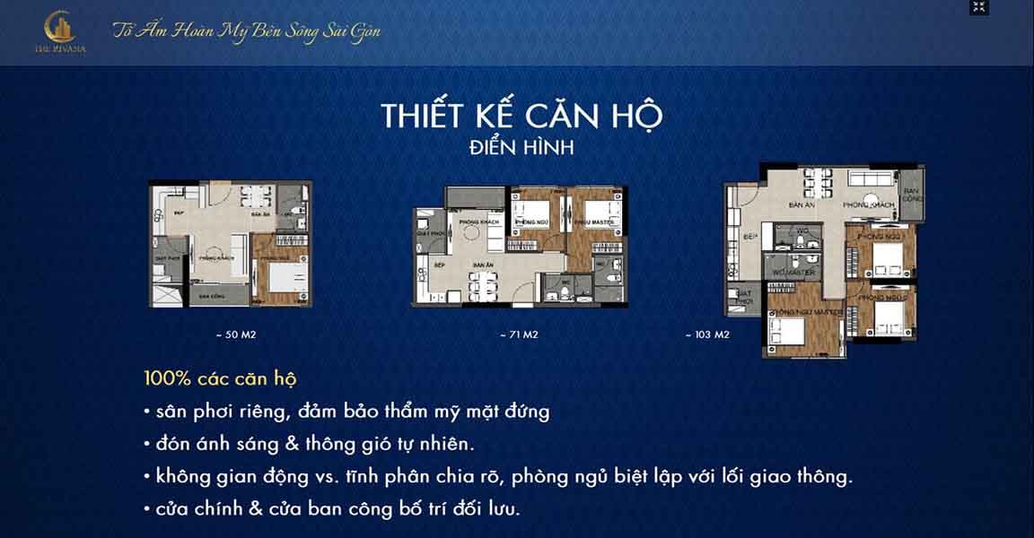 Thiết kế căn hộ The Rivana